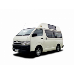 The HiTop campervan is a thoughtfully designed vehicle that sleeps 2 to 3 people. Functional cooking and storage areas included. Besides the standard kitchenette (fridge, gas cooker, sink & microwave) it features 240V power points and USB ports to keep your devices charged on the go! Even better – the Hitop Campervan comes as self-contained model!